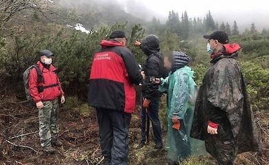 У Карпатах заблукали туристи