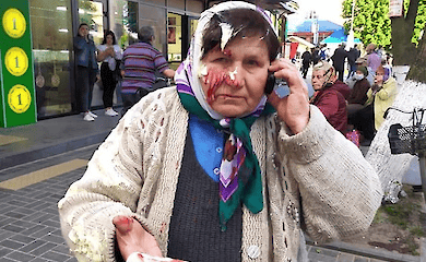 В Ровенской области женщина разбила банку сметаны на голове пенсионерки