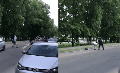 Пассажир такси снял штаны и показал зад полицейскому