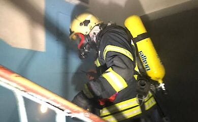 В Одесі під час пожежі в гуртожитку постраждав студент