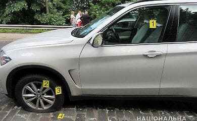 У центрі Києва конфлікт між двома водіями завершився приїздом поліції