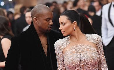 Даже после развода между Уэстом и Кардашьян кипят страсти