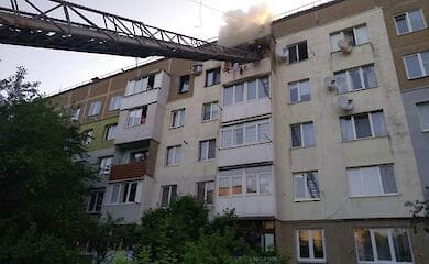 На Западной Украине пожарные спасли ребенка
