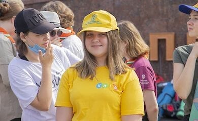 Юні кияни пішли козацькими шляхами