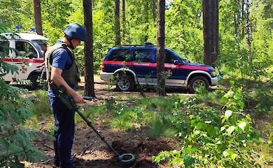 Під Києвом знайшли вибухівку воєнних часів