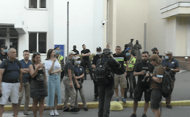 У Києві відзначають відставку міністра