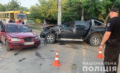 Чотири людини травмувалися внаслідок ДТП в Одесі