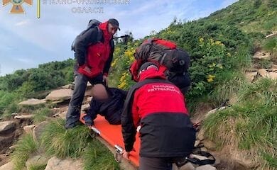 У Карпатах заблукав турист із Києва