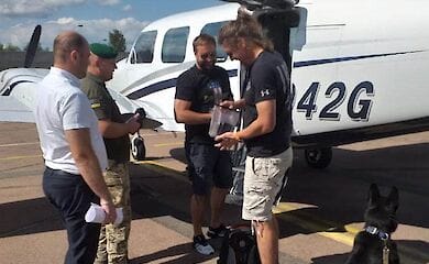 В Житомире приземлился первый международный рейс