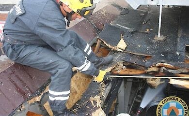 На Оболони горел ресторан