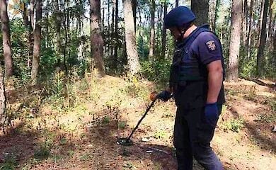 На Чернігівщині знайшли міну часів Другої світової війни