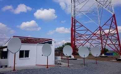 Україна звела телевежу на кордоні з ОРДЛО