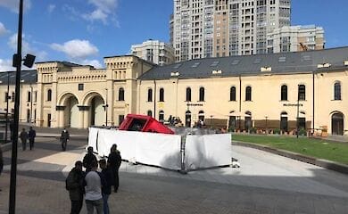Віталій Кличко розповів, хто пошкодив фонтан на Арсенальній