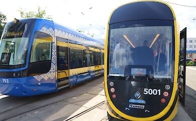 Київ закупив нові трамваї з кондиціонерами