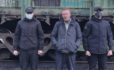 Мужчина в грузовом поезде пытался незаконно проникнуть в Польшу