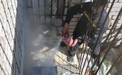 В Умани хасиды устроили барбекю на балконе