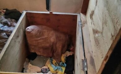 В Донецкой области в старом сундуке нашли мертвыми двоих детей
