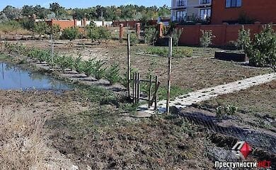В Николаеве после сильного ливня прорвало канализационный коллектор