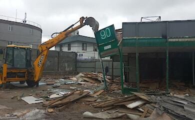 В столице убирают МАФы