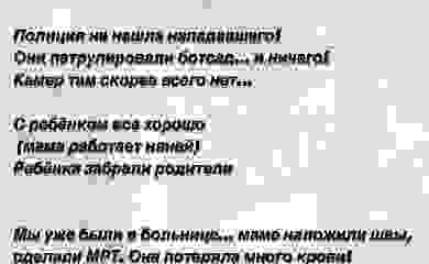 В Киеве в ботсаду мужчина напал на женщину с ребенком