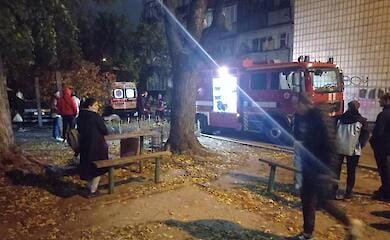 Во время пожара на столичной Воскресенке погиб мужчина