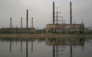 ТЭС в Славянске остановилась из-за отсутствия угля