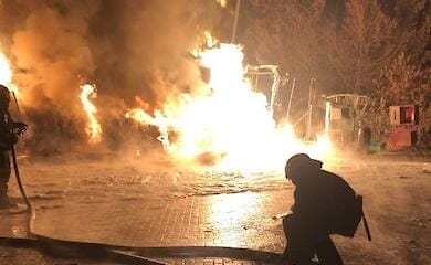 Взрыв на автозаправочной станции в Харьковской области: пожар локализован