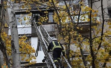 В Одессе горел жилой дом