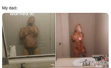 Діти та батьки: як батько урок дочки викладав