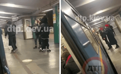 Пьяные подростки возмутили пассажиров столичного метрополитена