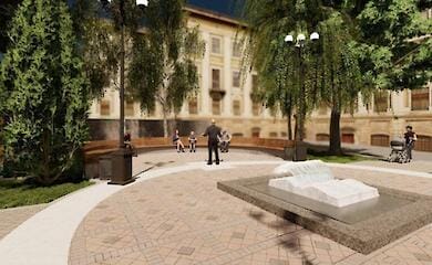 В Киеве планируют обустроить фонтан, листающий страницы книги