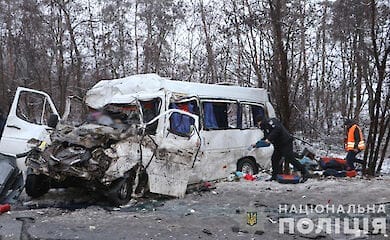 Среди тяжело травмированных в ДТП с маршруткой в Черниговской области есть ребенок
