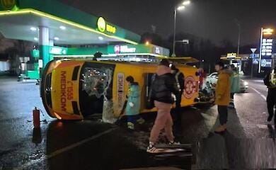 У Києві медики "швидкої" потрапили у ДТП