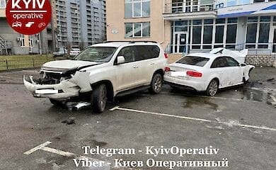 В Киеве произошла масштабная авария на улице Раисы Окипной