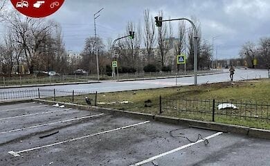 В Киеве произошла масштабная авария на улице Раисы Окипной