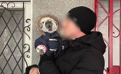 В Николаеве задержали двоих: обезьяну и мужчину 