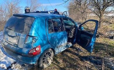 Под Николаевом в ДТП попало авто с маленькими детьми