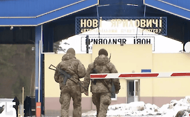 Журналісти показали ситуацію на кордоні з Білоруссю