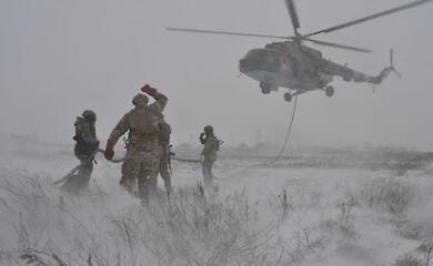 В Украине идут масштабные военные учения Заметіль-2022