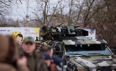 Зеленский показал кадры учений МВД возле Крыма