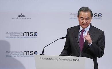 На Мюнхенській конференції Міністр закордонних справ Китаю підтримав Україну