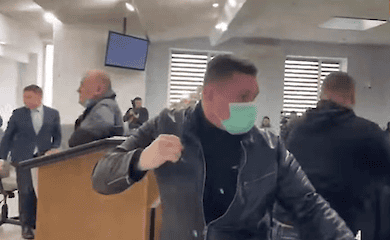 В Ровно произошла драка в горсовете