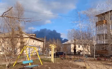 Город Счастье попал под обстрел со стороны "ЛНР". Возможна эвакуация жителей