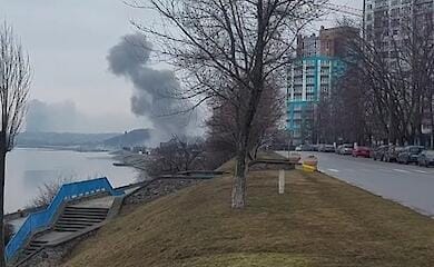 Под Киевом пострадала ТЭС