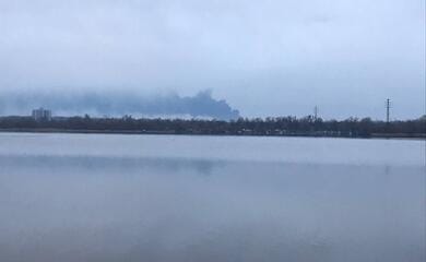 Взрыв на нефтебазе в Василькове. Метеоролог рассказала, куда отнесет опасное облако