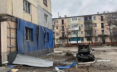 Российские оккупанты обстреляли Северодонецк