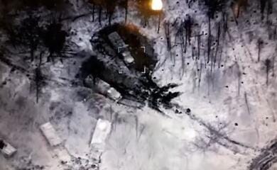 Возле Макарова ВСУ уничтожили пункт управления войск РФ (видео)