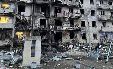 В Киеве посчитали разрушения за месяц войны