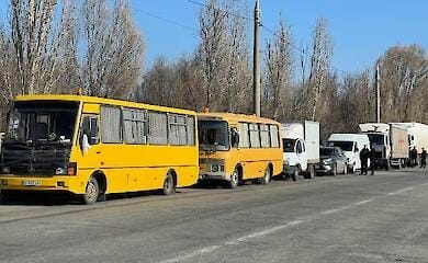 Оккупанты забрали 14 тонн гумпомощи, направленной в Мелитополь