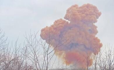 На Луганщине оккупанты нанесли химическое поражение